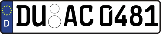 DU-AC0481