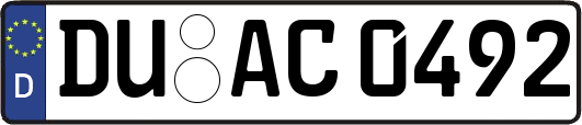 DU-AC0492