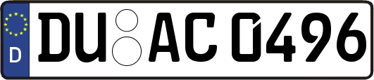 DU-AC0496