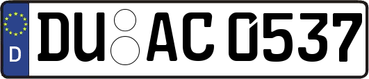 DU-AC0537
