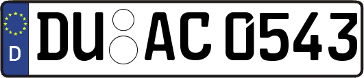 DU-AC0543