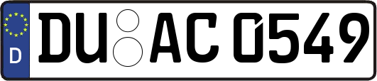 DU-AC0549