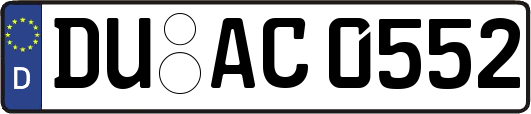 DU-AC0552