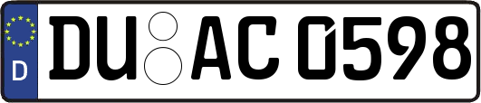 DU-AC0598