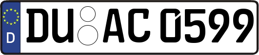 DU-AC0599