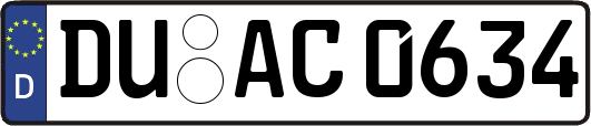 DU-AC0634