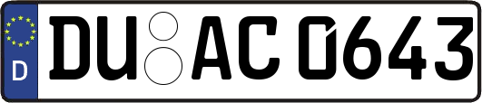 DU-AC0643