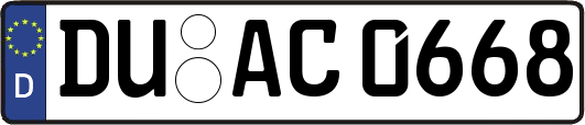 DU-AC0668