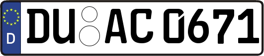 DU-AC0671