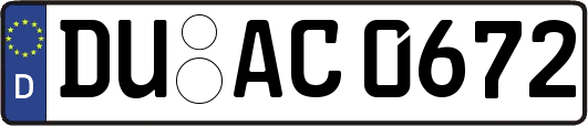 DU-AC0672