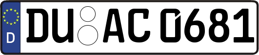 DU-AC0681