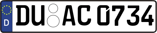 DU-AC0734