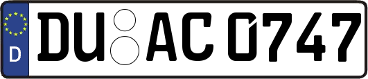 DU-AC0747