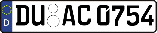 DU-AC0754