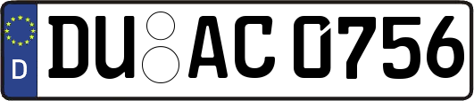 DU-AC0756