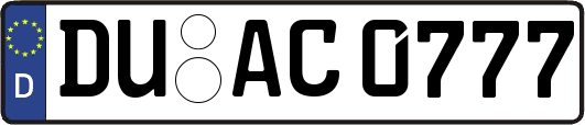 DU-AC0777