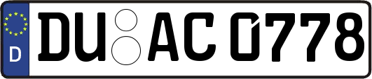 DU-AC0778