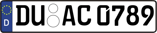 DU-AC0789