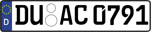 DU-AC0791