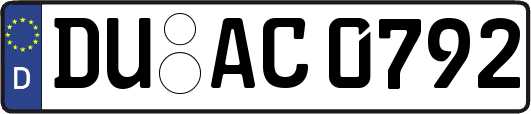 DU-AC0792