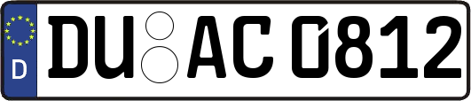 DU-AC0812