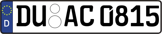 DU-AC0815