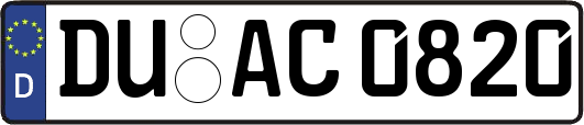 DU-AC0820