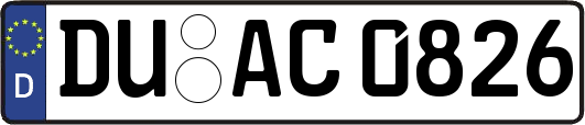 DU-AC0826
