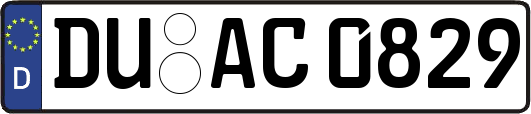 DU-AC0829