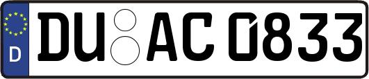 DU-AC0833