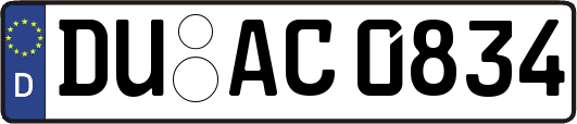 DU-AC0834