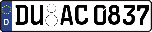 DU-AC0837