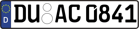 DU-AC0841