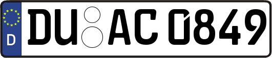 DU-AC0849