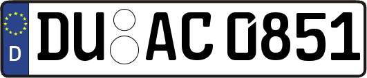 DU-AC0851