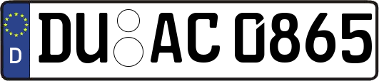 DU-AC0865