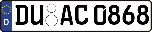 DU-AC0868