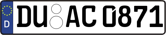 DU-AC0871