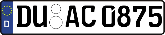 DU-AC0875