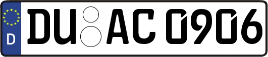 DU-AC0906
