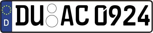DU-AC0924