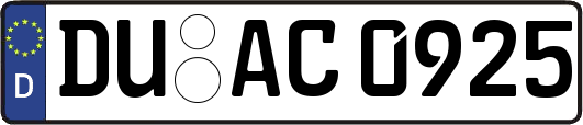 DU-AC0925