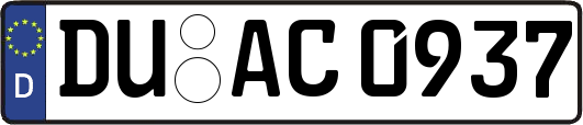 DU-AC0937