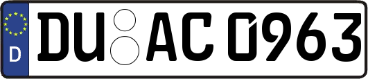 DU-AC0963