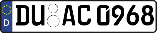 DU-AC0968
