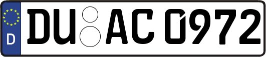 DU-AC0972