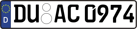 DU-AC0974