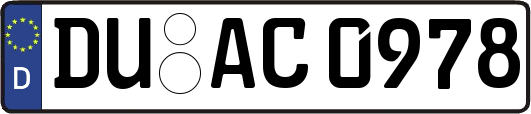 DU-AC0978