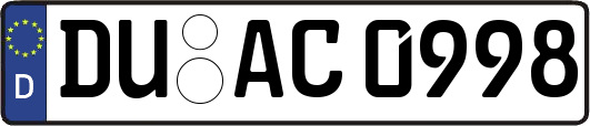 DU-AC0998