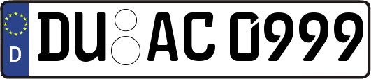 DU-AC0999